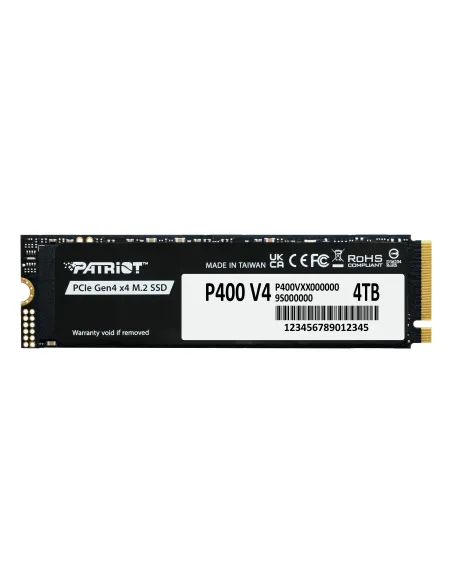 Patriot Memory P400 V4 4 TB M.2 PCI Express 4.0 NVMe