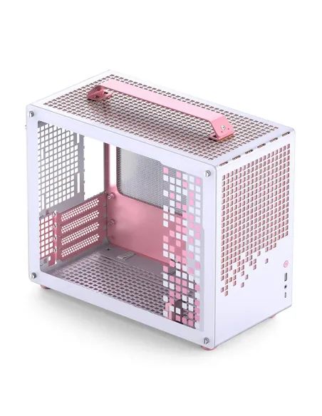 Jonsbo Z20 Pink White Mini Tower Rosa, Bianco
