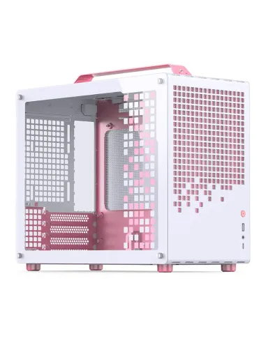Jonsbo Z20 Pink White Mini Tower Rosa, Bianco