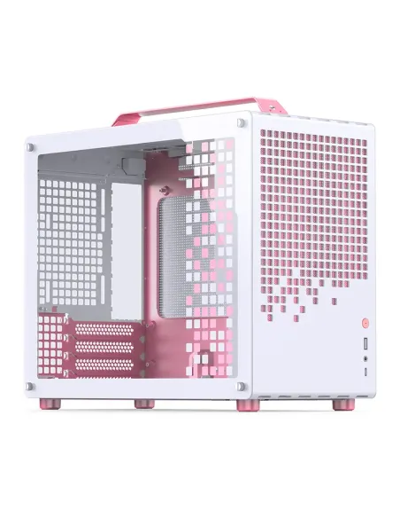 Jonsbo Z20 Pink White Mini Tower Rosa, Bianco