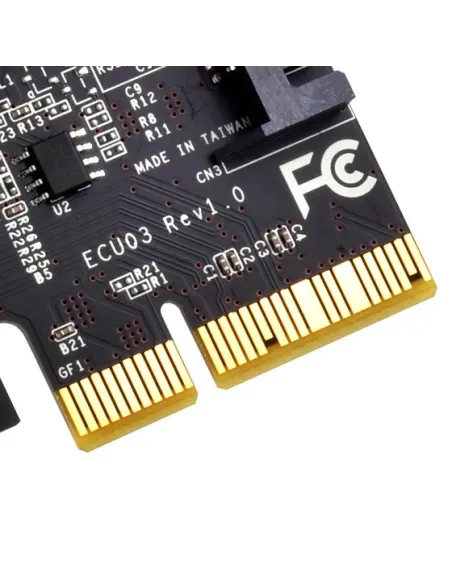 Silverstone ECU03 scheda di interfaccia e adattatore Interno USB 3.2 Gen 1 (3.1 Gen 1)
