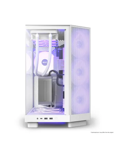 NZXT H6 Flow RGB Midi Tower Bianco