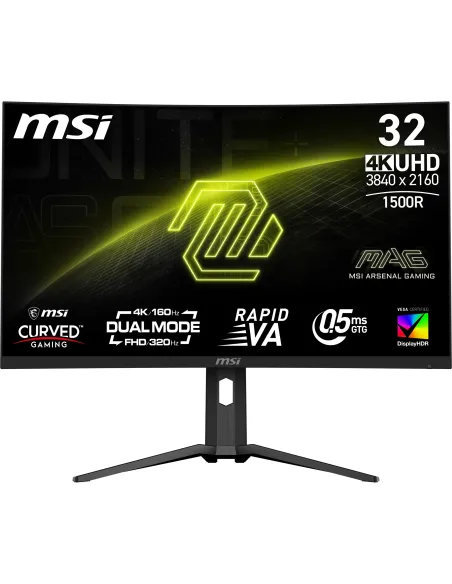 MSI MAG 321CUPDF Monitor PC 80 cm (31.5") 3840 x 2160 Pixel 4K Ultra HD LCD Nero