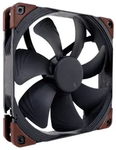 Noctua NF-A14 industrialPPC-2000 Case per computer Ventilatore 14 cm Nero, Marrone