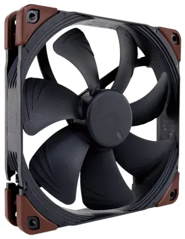 Noctua NF-A14 industrialPPC-2000 Case per computer Ventilatore 14 cm Nero, Marrone