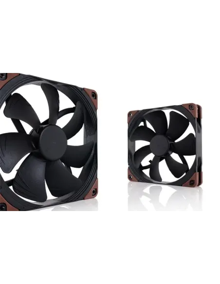 Noctua NF-A14 industrialPPC-2000 Case per computer Ventilatore 14 cm Nero, Marrone