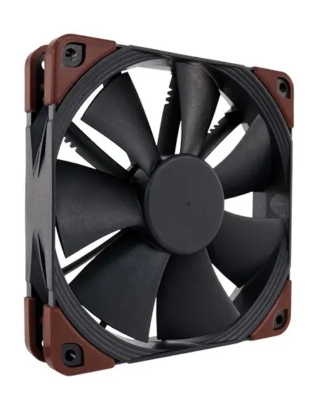 Noctua NF-F12 industrialPPC-2000 PWM Case per computer Ventilatore 12 cm Nero, Marrone