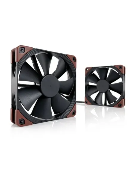Noctua NF-F12 industrialPPC-2000 PWM Case per computer Ventilatore 12 cm Nero, Marrone