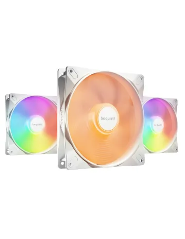 be quiet! LIGHT WINGS LX 140mm PWM High Speed 3-Pack White Case per computer Ventilatore 14 cm Bianco 3 pz