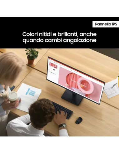 Samsung Monitor LED Serie S30GD da 24'' Full HD Flat