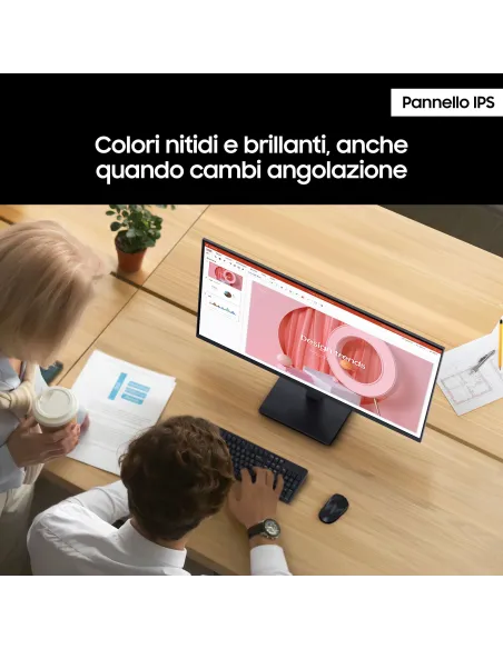 Samsung Monitor LED Serie S30GD da 24'' Full HD Flat