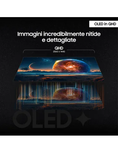 Samsung Monitor Gaming Odyssey OLED G6 - G61SD da 27''