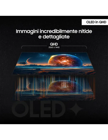 Samsung Monitor Gaming Odyssey OLED G6 - G61SD da 27''