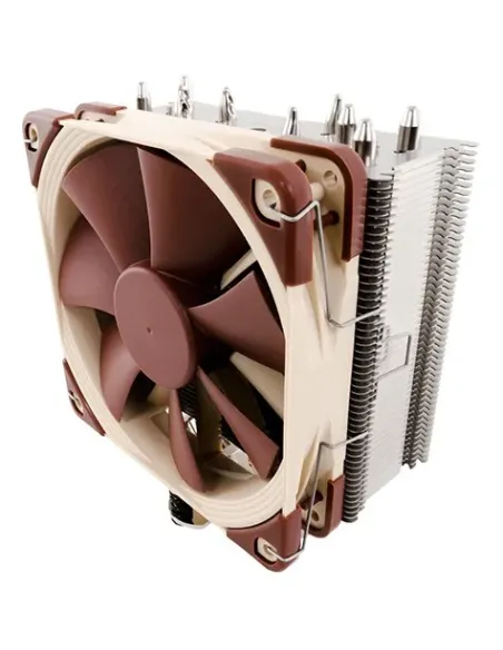 Noctua NH-U12S sistema di raffreddamento per computer Processore Refrigeratore 12 cm Marrone, Acciaio inox