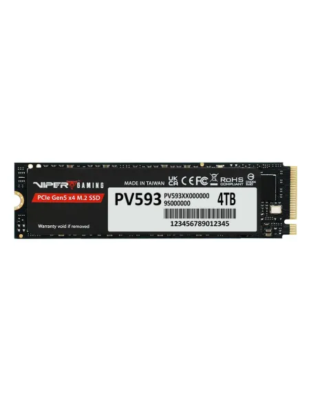 Patriot Memory PV593 4 TB M.2 PCI Express 5.0 NVMe 3D TLC NAND