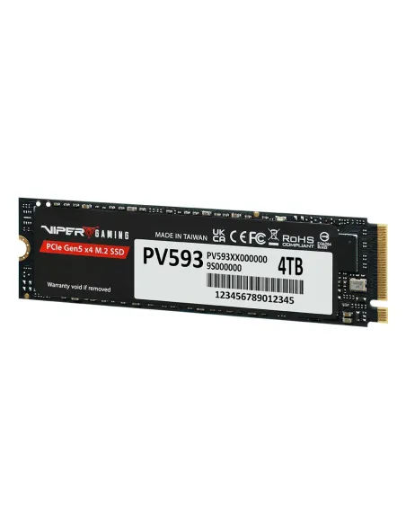Patriot Memory PV593 4 TB M.2 PCI Express 5.0 NVMe 3D TLC NAND