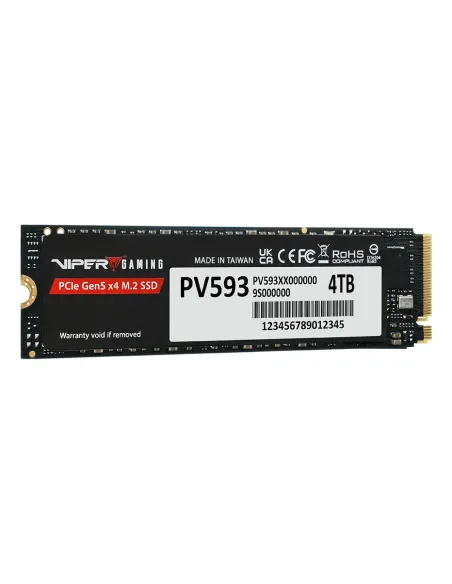 Patriot Memory PV593 4 TB M.2 PCI Express 5.0 NVMe 3D TLC NAND