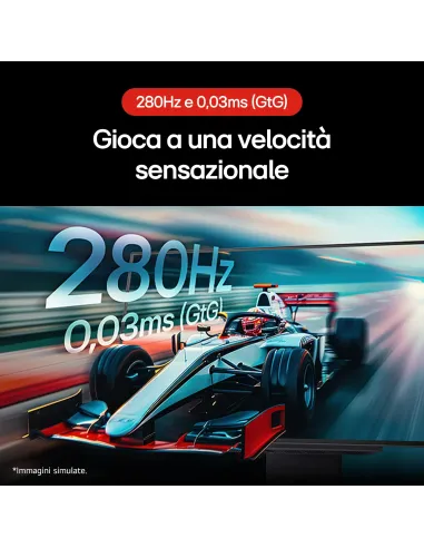 LG UltraGear OLED 27GX700A Monitor Gaming 27" QHD 280Hz Tandem OLED