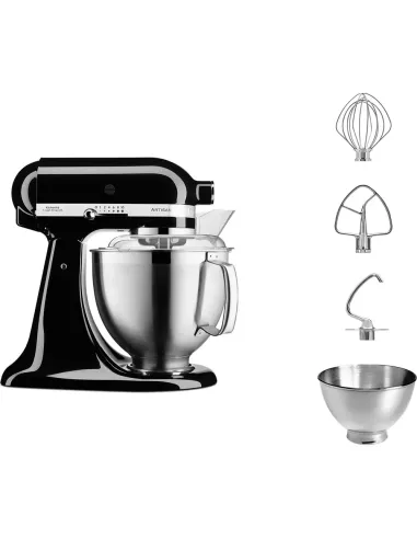KitchenAid Artisan 5KSM185PS robot da cucina 300 W 4,8 L Nero