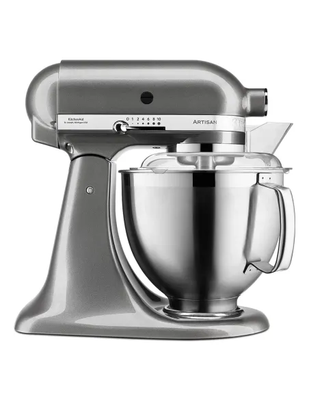 KitchenAid ARTISAN 5KSM185PS Sbattitore con base 300 W Argento