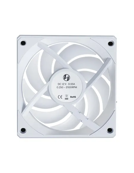 Lian Li 12CL1 Case per computer Ventilatore 12 cm Bianco