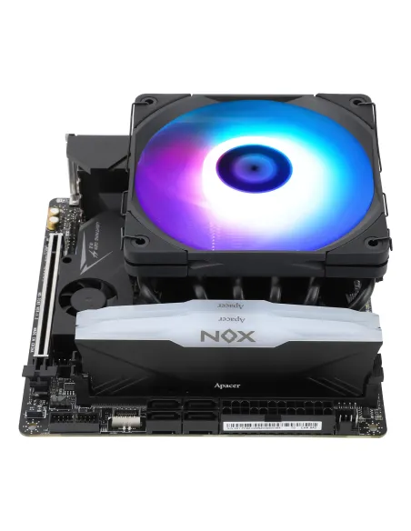 Thermalright AXP120-X67 Processore Dissipatore di calore Radiatore 12 cm Nero