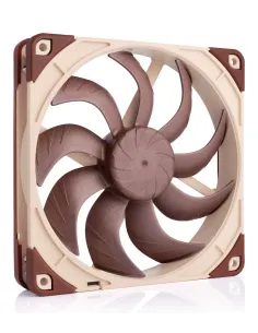 Noctua NF-A14X25 G2 LS-PWM sistema di raffreddamento per computer Case per computer Raffreddatore d'aria 14 cm Beige, Marrone 1