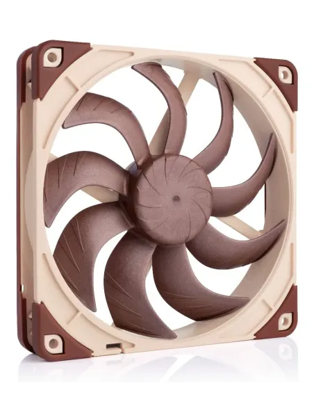 Noctua NF-A14X25 G2 LS-PWM sistema di raffreddamento per computer Case per computer Raffreddatore d'aria 14 cm Beige, Marrone 1