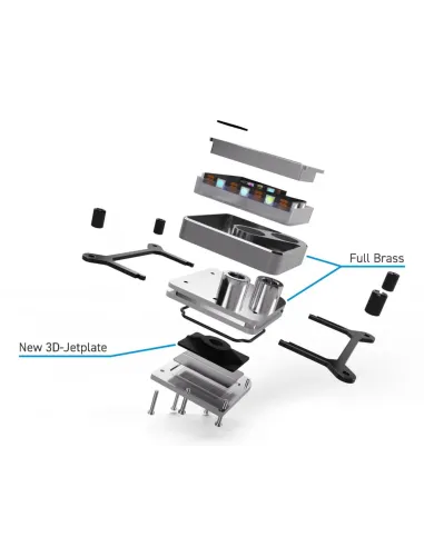 Alphacool Core 1 Carbon Blocco di acqua