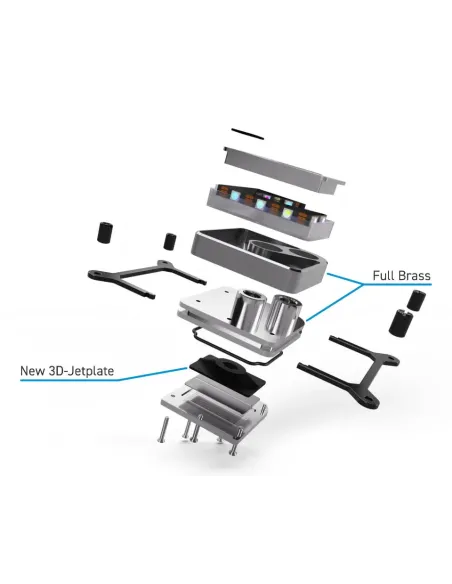 Alphacool Core 1 Carbon Blocco di acqua
