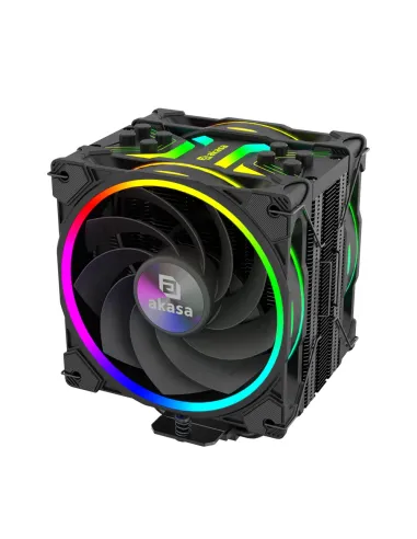 Akasa SOHO Processore Raffreddatore d'aria 12 cm Nero 1 pz
