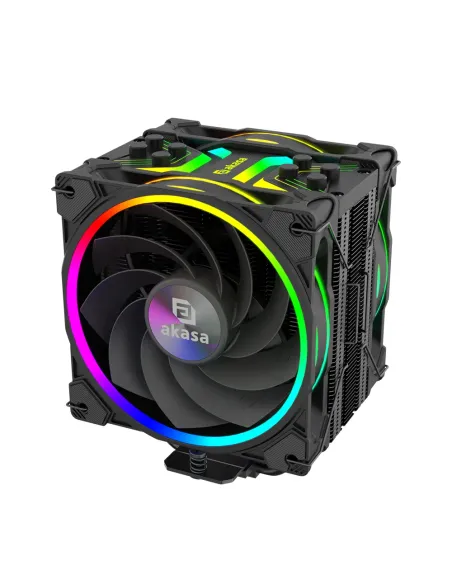 Akasa SOHO Processore Raffreddatore d'aria 12 cm Nero 1 pz