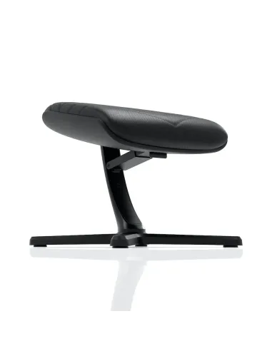 noblechairs NBL-FR-PU-BLK poggiapiede da scrivania Nero
