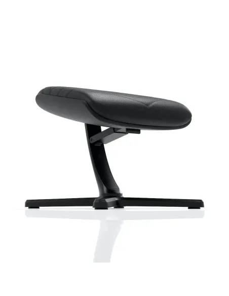 noblechairs NBL-FR-PU-BLK poggiapiede da scrivania Nero