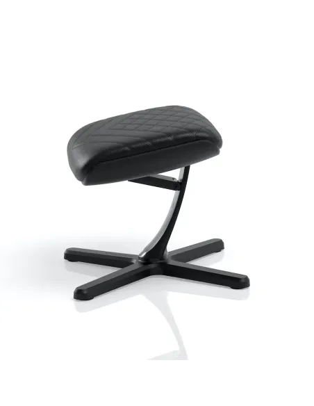 noblechairs NBL-FR-PU-BLK poggiapiede da scrivania Nero