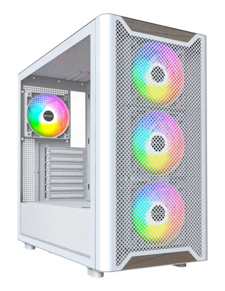 Montech XR Wood Midi Tower Bianco