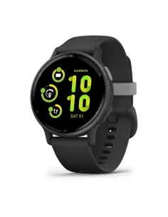 Garmin Vivoactive 5 3,05 cm (1.2") AMOLED 42 mm Digitale 390 x 390 Pixel Touch screen Nero Wi-Fi GPS (satellitare)