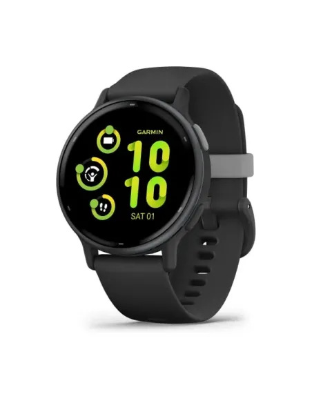 Garmin Vivoactive 5 3,05 cm (1.2") AMOLED 42 mm Digitale 390 x 390 Pixel Touch screen Nero Wi-Fi GPS (satellitare)