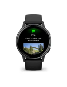 Garmin Vivoactive 5 3,05 cm (1.2") AMOLED 42 mm Digitale 390 x 390 Pixel Touch screen Nero Wi-Fi GPS (satellitare) 2
