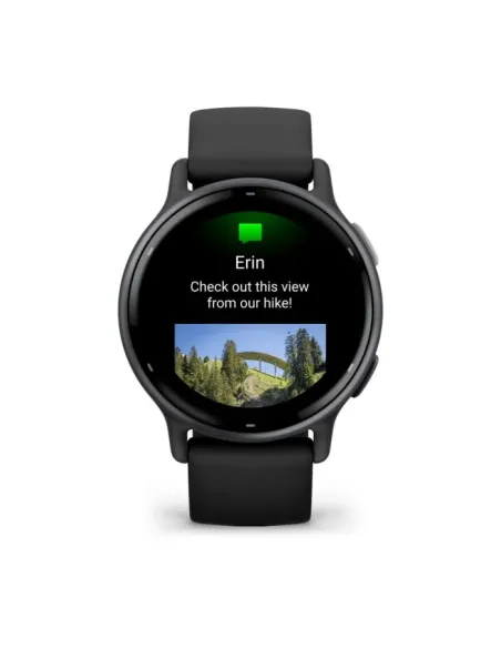 Garmin Vivoactive 5 3,05 cm (1.2") AMOLED 42 mm Digitale 390 x 390 Pixel Touch screen Nero Wi-Fi GPS (satellitare)