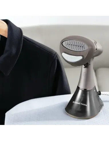 Russell Hobbs 28040-56 stiratrice a vapore Vapore per indumenti portatile 0,2 L 1800 W Marrone, Cromo