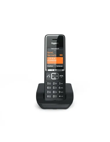 Gigaset COMFORT 550 Telefono analogico Identificatore di chiamata Nero