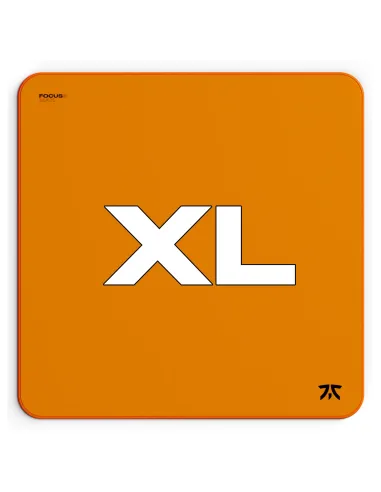 Fnatic Focus3 MAX L Tappetino per mouse per gioco da computer Arancione