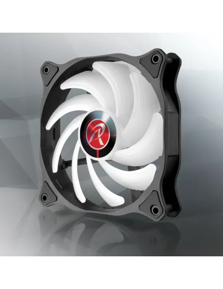 RAIJINTEK EOS 12 RBW ADD Scheda madre, Processore Ventilatore 12 cm Nero, Bianco 2 pz