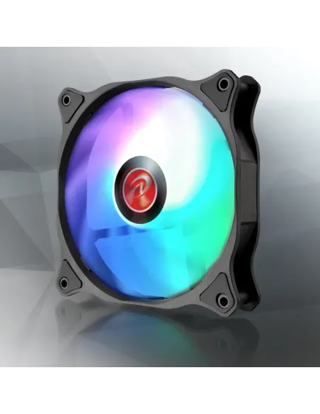 RAIJINTEK EOS 12 RBW ADD Scheda madre, Processore Ventilatore 12 cm Nero, Bianco 2 pz