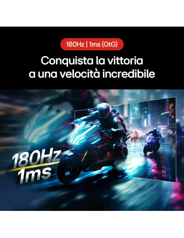 LG UltraGear Monitor Gaming 32" 16 9 curvo QHD 180Hz 1ms