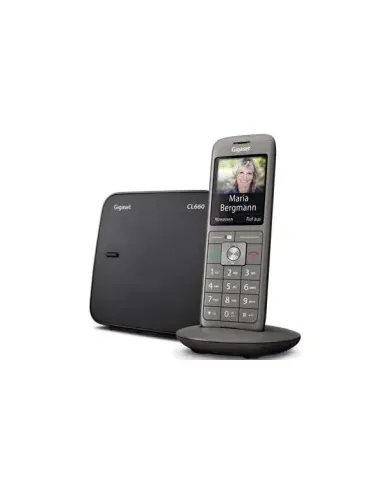 Gigaset CL 660 Telefono DECT Antracite, Nero