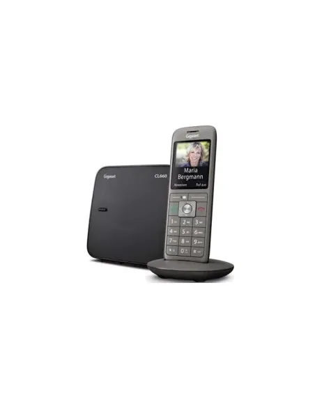 Gigaset CL 660 Telefono DECT Antracite, Nero