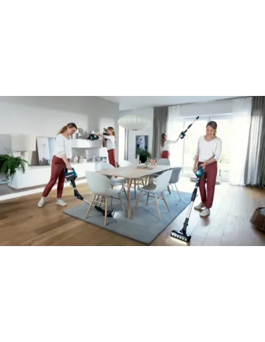 Bosch BSS71125AH scopa elettrica Aspirapolvere a bastone 2 in 1 Batteria Secco Senza sacchetto Nero, Blu