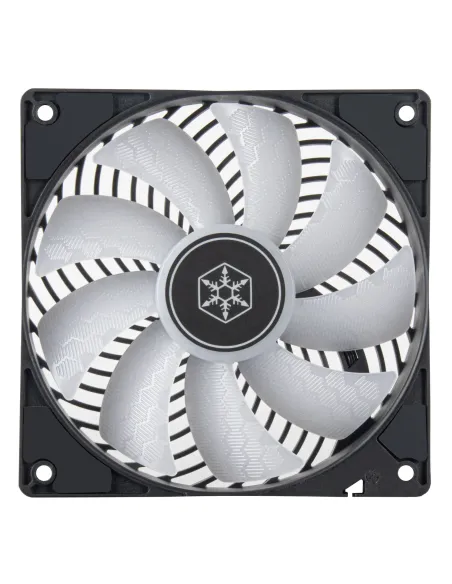 Silverstone Penetrator Case per computer Raffreddatore d'aria 12 cm Nero 1 pz